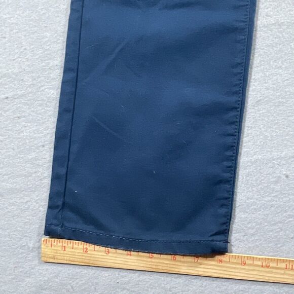 Kenneth Cole Reaction Pamts Men's‎ 32x30 Straight Leg 5 Pocket Blue - Picture 4 of 12
